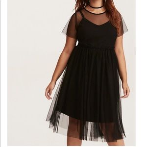 Torrid mesh dress